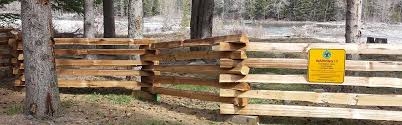 Non wood split rail fence. Cedar Split Rail Fencing Acreage And Farm Fencing Rustic Wooden Fences Pure Country Calgary