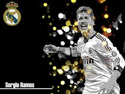 Real madryt inspirowane cyfrowy papier. Sergio Ramos Ramos Real Madryt Madrit Pilka Nozna