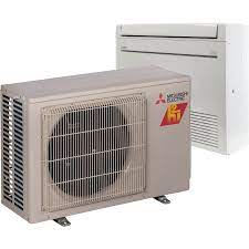 The split systems help eliminate smog and pollution through its green used in many places like europe, china, japan, south america, north america, canada, puerto rico. Mitsubishi 12 000 Btu Floor Mounted Mini Split Heat Pump Sylvane