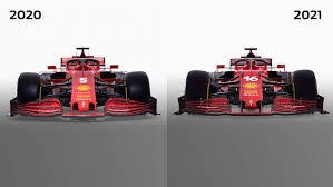 That even includes the race cars' aerodynamic elements, such as the rear wings. Neuer Ferrari Sf21 Fur Formel 1 Saison 2021 Auto Motor Und Sport