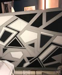 'create your design on the wall using frogtape delicate surface painter's masking tape. Geometric Wall Paint 7 Steps With Pictures Instructables