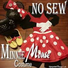 Cute Diy Mickey And Minnie Costumes For All Sizes Minnie Mouse Costume Diy Mickey And Minnie Costumes Minnie Costume