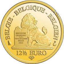 Belgium 12 5 Euro Gold Coin 2015 Gold Coins Coins Belgium