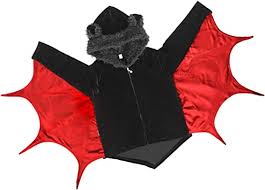 Für sie ist diese zeit eine wunderschöne gelegenheit ihre alien kostüm für kinder selber machen. Papapanda Kinder Fledermaus Kostum Kapuzenjacke Mantel Halloween Bat Cape Schwarz Rot Karneval Fasching Verkleidung Party Kleid 128 Amazon De Spielzeug