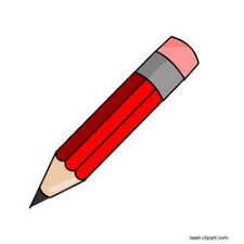 Red Pencil With Pink Eraser Free Png Clip Art Image Clip Art Pencil Clipart Pencil