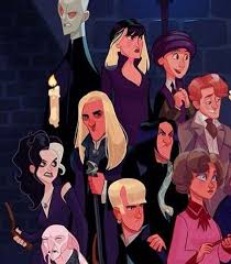 All of them, not just lucius (although if you. Evil Harry Potter Characters Harry Potter Characters Harry Potter Drawings Harry Potter Artwork