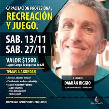 Invitan a jornadas de Capacitación Profesional sobre «Recreación y Juego»