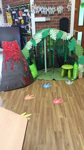Dinosaur Book Corner Cave Dinosaur Classroom Dinosaur Theme Preschool Dinosaurs Preschool