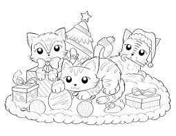 These christmas coloring books are perfect for ringing in the holiday season. Free Printable Christmas Cat Coloring Page Download It From Https Museprintables Com Dow Cat Coloring Page Printable Christmas Coloring Pages Kitty Coloring