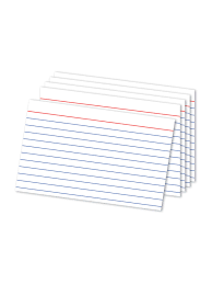 Now just choose the size you selected for the cards: Office Depot Brand Ruled Index Card 4 X 6 Pack Of 500 Office Depot