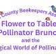 SCBA's Pollinator Brunch 2026