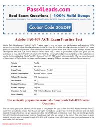 Learn video editing in premiere pro, published by packt. Adobe 9a0 409 Exam Questions 2018 Updated By Dividjack5 Issuu