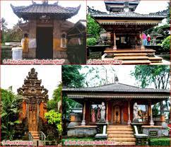 Nama rumah adat provinsi bali identik dengan sebutan gapura candi bentar. Rumah Adat Bali Lengkap Gambar Dan Penjelasannya Seni Budayaku