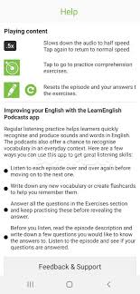 You can search along your route for nearby gas stations, restaurants, coffee shops, … Learnenglish Podcasts Free English Listening Apk Download