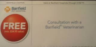 Top coupons and codes for similar stores. Free 34 95 Value Free Banfield Pet Hospital Coupon For Consultation With Veterinarian Pet Smart Petsmart Dog Listia Com Auctions For Free Stuff