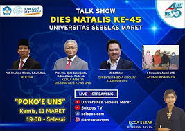 Learn vocabulary, terms and more with flashcards, games and other study tools. Uns Gelar Talkshow Dies Natalis Ke 45 Ada Yang Unik Lho