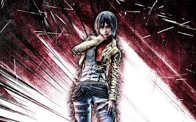 Download Wallpapers 4k Mikasa Ackerman Grunge Art Attack On Titan Manga Deuteragonists Purple Abstract Rays Mikasa Akkaman Mikasa Ackerman 4k For Desktop Free Pictures For Desktop Free Looking for the best attack on titan mikasa ackerman wallpapers?