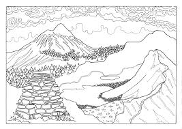 Painting mountains is a great subject to paint especially if you are a beginner. Colouring Pages Archives Page 4 Of 6 Lorna Johnstone Art