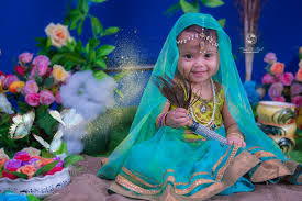 Baby Radha Photoshoot Janmashtami Photoshoot Setup Galaxy And Mudit Baby Photoshoot Kids Photoshoot Monthly Baby Photos