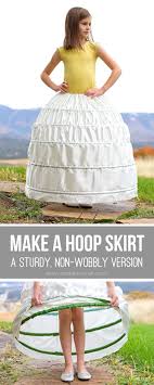 A Hoop Skirt A Sturdy And Inexpensive Version Hoop Skirt Diy Clothes Cosplay Diy