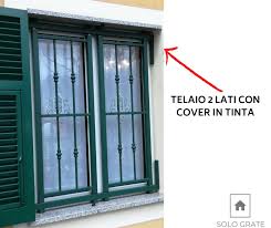 Inferriate Per Finestre Con Persiane Genova Solograte Inferriate Genova