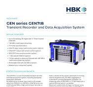 GEN series GEN7tB Transient Recorder and Data Acquisition System