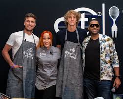 Alexander zverev and mischa zverev are practicing on p1. Tennis Panorama News On Twitter Some Scenes From Last Night S Taste Of Tennis Sascha And Mischa Zverev Vika And Venus Kevin And Kelsey Anderson And Patrick Mouratoglou And Wife Ada Cititasteoftennis