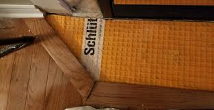 Wood glue can be used when you discover a break in one of your wooden fixtures or pieces of furniture. How Can I Non Destructively Remove Hardwood Transition Strips Home Improvement Stack Exchange