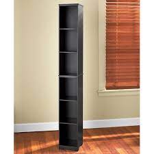 Our wooden toilet paper storage tower has a small enough footprint for even the smallest of bathrooms and offers enough room to hold 5 rolls of toilet paper, ensuring you are. Slim Storage Tower In Black Walmart Com Walmart Com