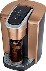 You can find this product here! Keurig K Elite Single Serve K Cup Pod Coffee Maker Brushed Copper 5000203821 Best Buy