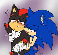 The Boys Taking A Shower At Amy S House And Sonic Happens To Walk Right In After Shadow Is Done Headcanon Shadow Is Liv Sonic Sonic And Shadow Sonic Fan Art