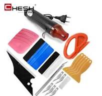 Vinyl Wrap Tools Squeegee Glass Window Film Wallpaper Smoothing Kit for Car  Stickers Installing Tool with Hot Air Gun Pen Knife - AliExpress