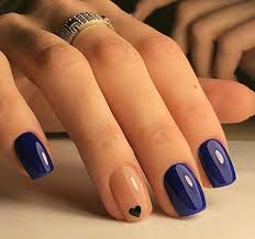 Navy blue is so attractive and relaxing color. 18 Beautiful Classy Nail Art Ideas Nail Art Designs 2020
