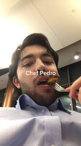 Cooking with Pedro