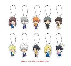 Trading Acrylic Key Chain Fruits Basket Fruits Basket Basket Fruit Basket