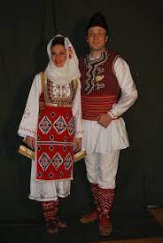 Macedonia National Costumes Drakce Makedonija Narodne Nosnje Drakce Serbia Traditional Outfits Tribal Fashion Macedonia
