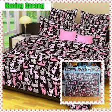 Keunggulan sprei dan bed cover all new my love : Irenshop Set Sprei Bedcover Doraemon Stars Pink Facebook