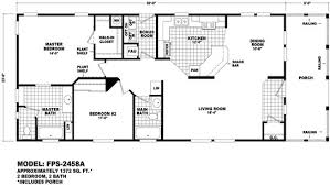 floor plan fps 2458a front porch