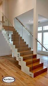 Glass Stair System Home Remodel Modern Stairs Glass Stairs Staircase Design