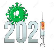 Popular shopping rewards platform, drop, will reward you with up to $50 in points to use at major. Corona Virus Covid 19 Cartoon With New Year 2021 Vaccine Vector Royalty Free Cliparts Vectors And Stock Illustration Image 159636808