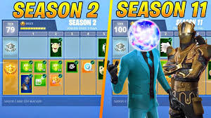 The new update dropped after players spent nearly two days staring at a swirling black hole that had disappeared the map. Evolution Of Fortnite Battle Pass Items From Season 2 Season 11 Youtube