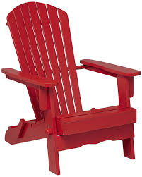 Monterey Red Wood Folding Adirondack Chair X5374 Lamps Plus Wood Adirondack Chairs Adirondack Chair Red Adirondack Chairs