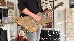 My James Hetfield Ken Lawrence CARL Explorer Guitar