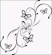 Neu Schmetterling Vorlagen Malvorlagen Malvorlagenfurkinder Malvorlagenfurerwachsene Flower Drawing Butterfly Tattoo Tattoo Stencils