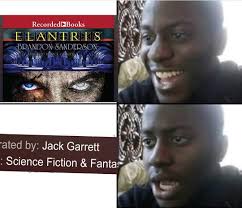 Bila dah habis baca siri Mistborn, lepas tu tengok buku seterusnya yang nak  dengar bukan dibaca oleh Kramer, si GOAT tu. : r/Cosmere