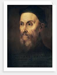 Portrait of John Calvin posters & prints by Titian