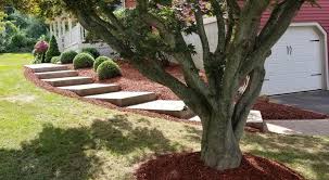 Trees & shrubs, aquatics, stone, mulch, pavers Lawn Care Mulch New Haven County Connecticut