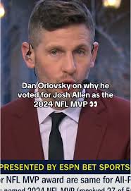 Dan Orlovsky's Choice for 2024 NFL MVP: Josh Allen