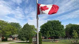 Massachusetts — flags are flying at full staff. Flags Lowered For 215 Hours Local Boards To Honour The 215 Children Whose Lives Were Taken Ctv News
