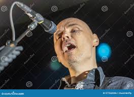 Smashing Pumpkins Live from Webster Hall in New York Editorial Photo